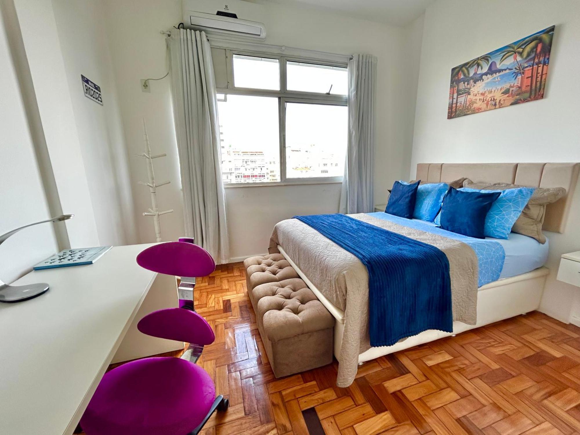 Apartment Riosouth - Apto Vista Mar Frontal Charmoso E Privativo A 1 Quadra Da De Copacabana *