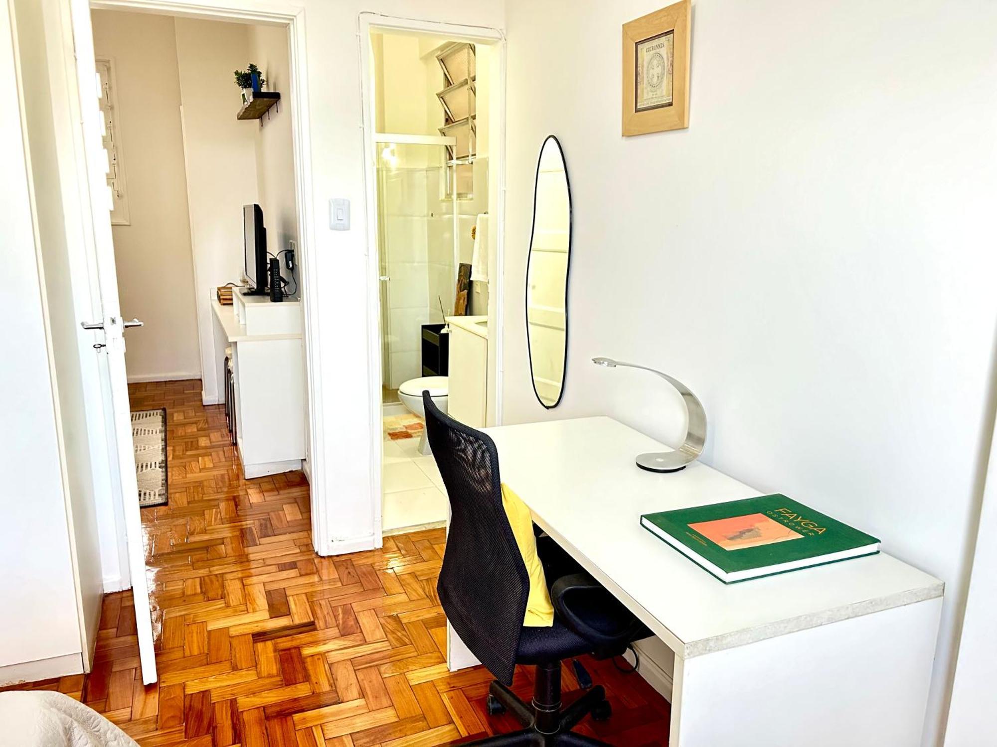 公寓 Riosouth - Apto Vista Mar Frontal Charmoso E Privativo A 1 Quadra Da De Copacabana